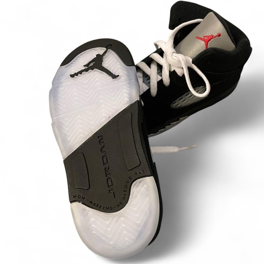 Jordan Black and White Sneakers